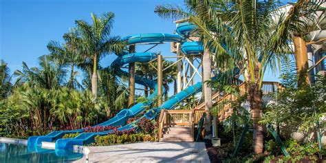 best resorts with water slides.